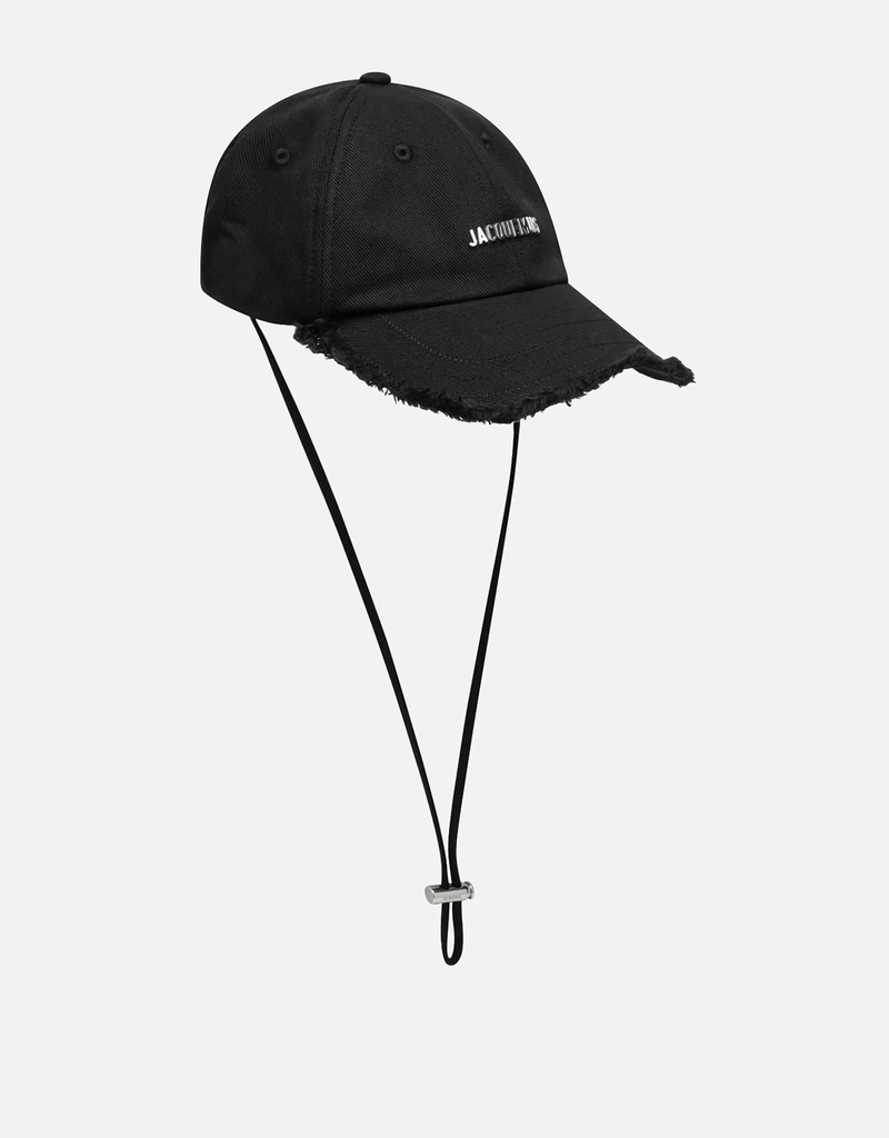Jacquemus ユニセックス アーティショート フリンジ キャップ