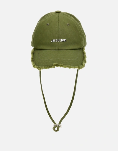 Jacquemus ユニセックス アーティショート フリンジ キャップ