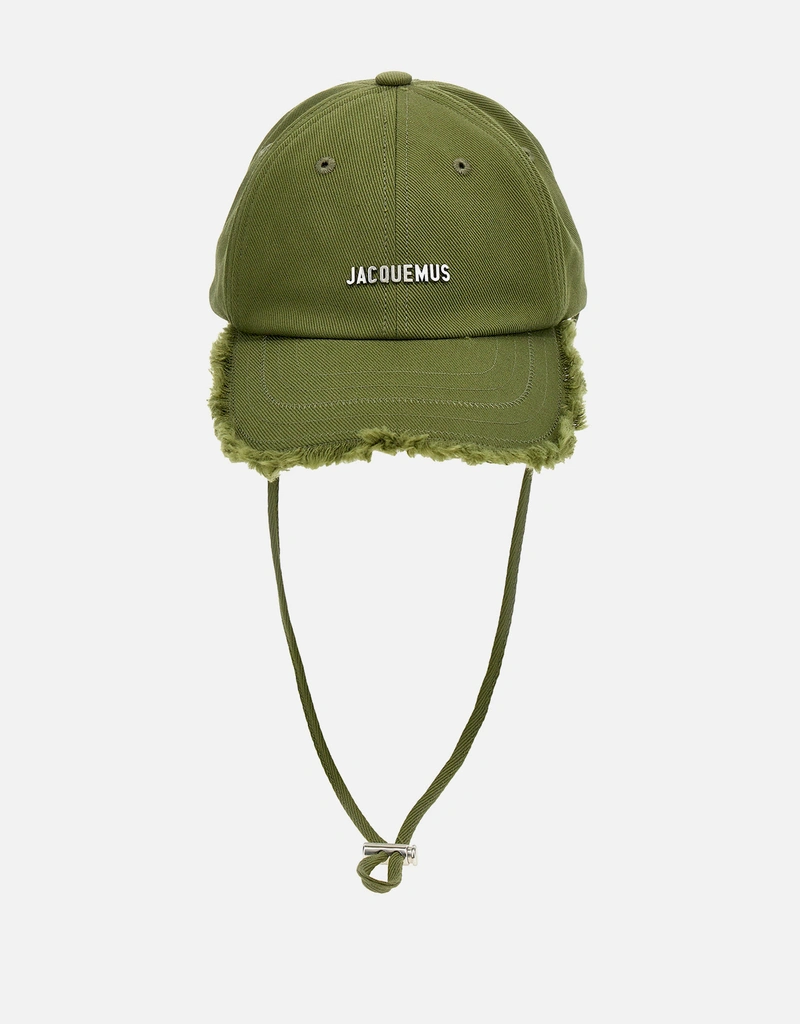 Jacquemus ユニセックス アーティショート フリンジ キャップ