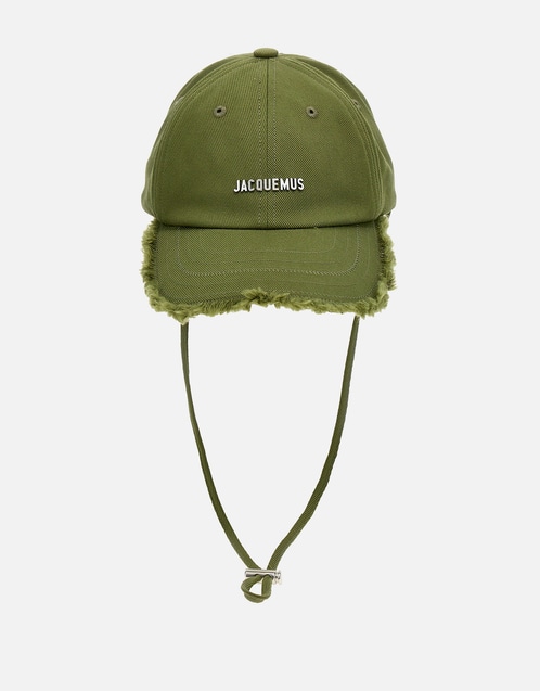Jacquemus ユニセックス アーティショート フリンジ キャップ Jacquemus ユニセックス アーティショート フリンジ キャップ