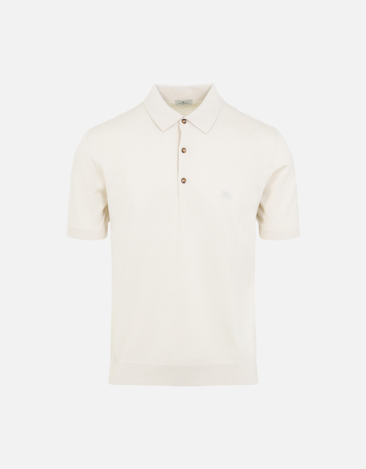 ETRO Etro Men's Knitted Cotton Polo - XXS　エトロ メンズ ニット コットン ポロシャツ - XXS
