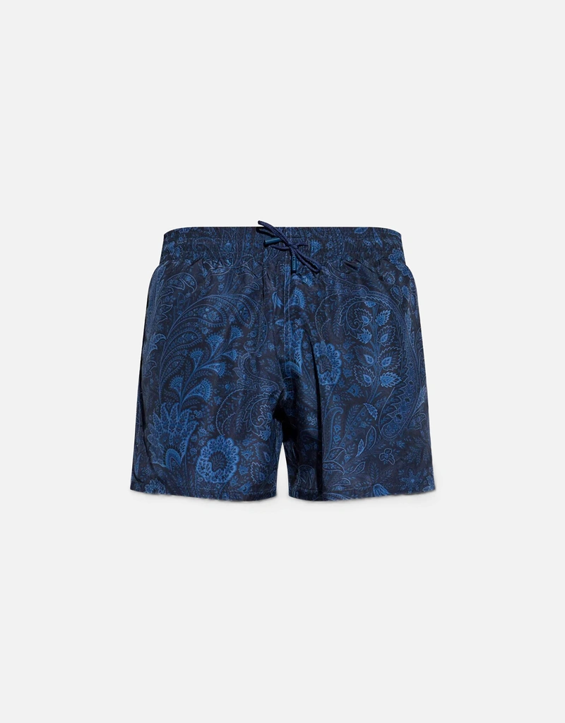 ETRO　総柄スイムショートパンツ　67250607M08N Etro メンズ Floral Paisley スイムショーツ (すべての新品) IFCHIC.COM
