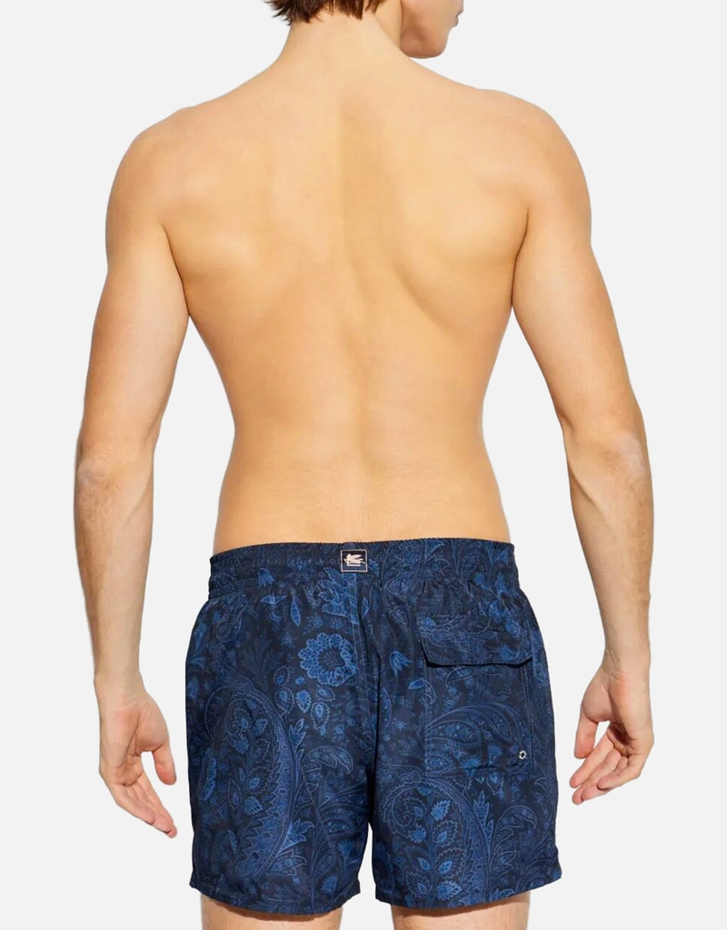 Etro メンズ Floral Paisley スイムショーツ (すべての新品) IFCHIC.COM