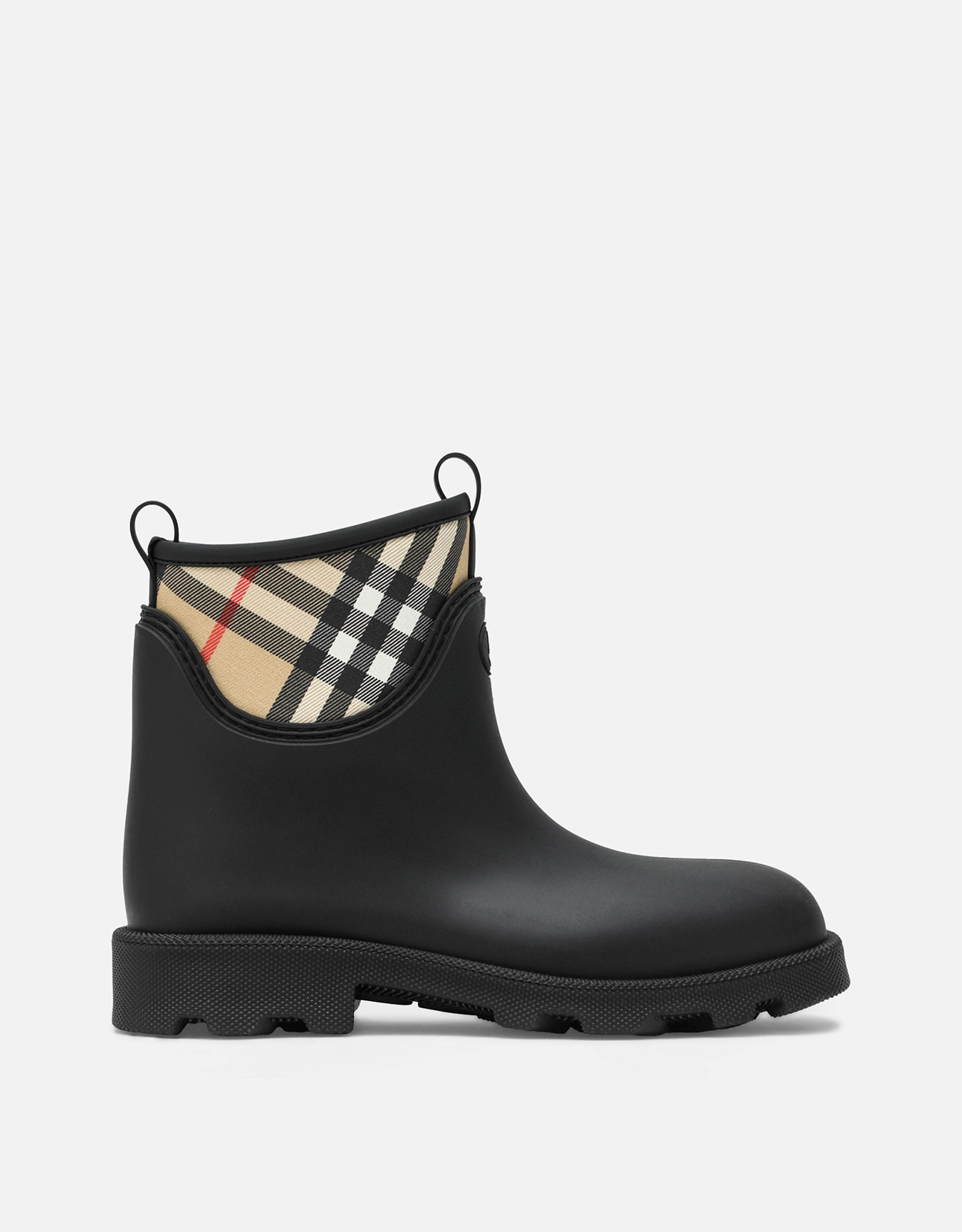 Burberry メンズマーシュスタンプラバーショートブーツ () IFCHIC.COM