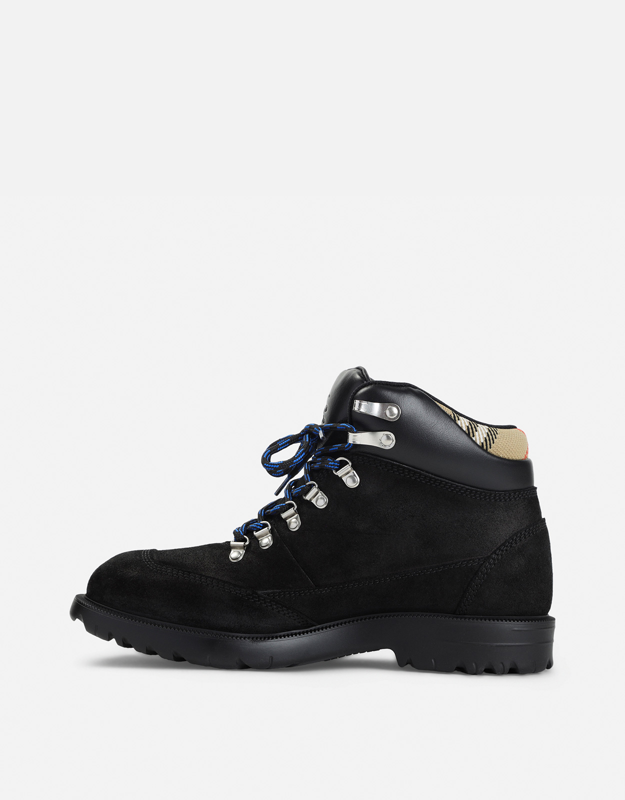 Burberry メンズムーアスエードハイキングブーツ (すべての新品