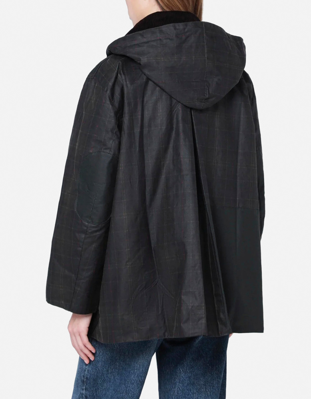 Barbour バーブールxガニー ワックスドコットンフーディダッフルコート