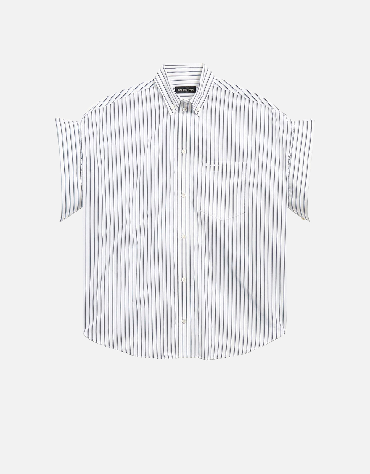 M*o様 BALENCIAGA ストライプシャツ Balenciaga ストライプコットンポプリンオーバーサイズシャツ (すべて