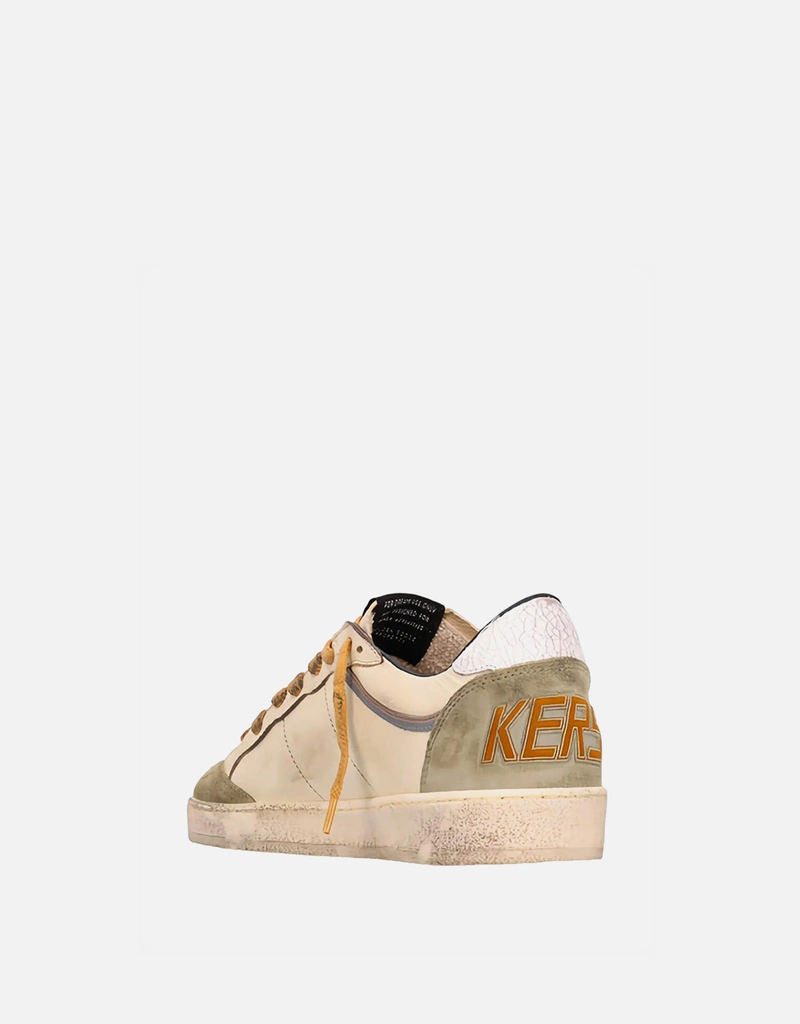Golden Goose メンズ ナッパレザー スニーカー スエードインサート