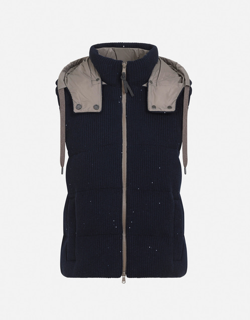 Brunello Cucinelli コットンフェザーダウンジレ (すべての新品