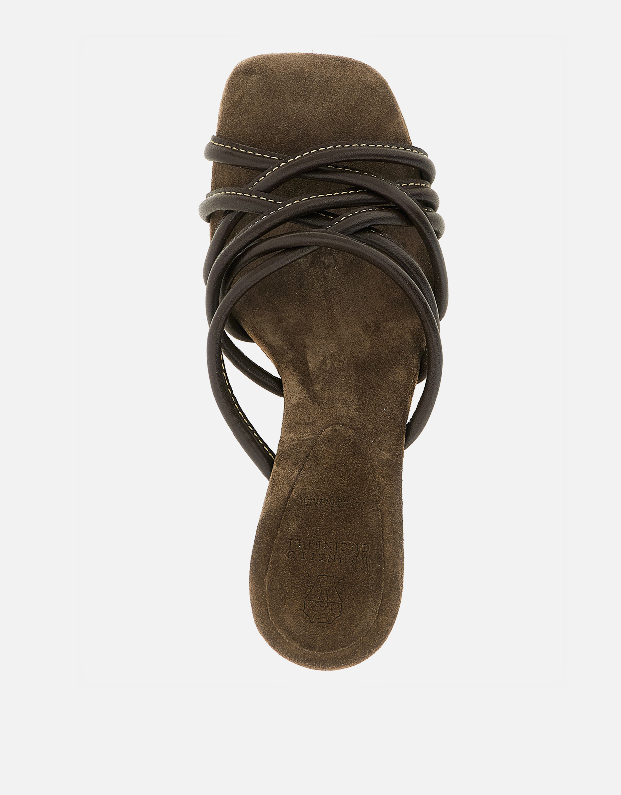 RT-165319　　ブルネロクチネリ レザーサンダル 37 Brunello Cucinelli レザーサンダル () IFCHIC.COM