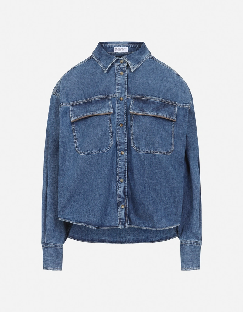 Brunello Cucinelli コットンシャツ (すべての新品) IFCHIC.COM