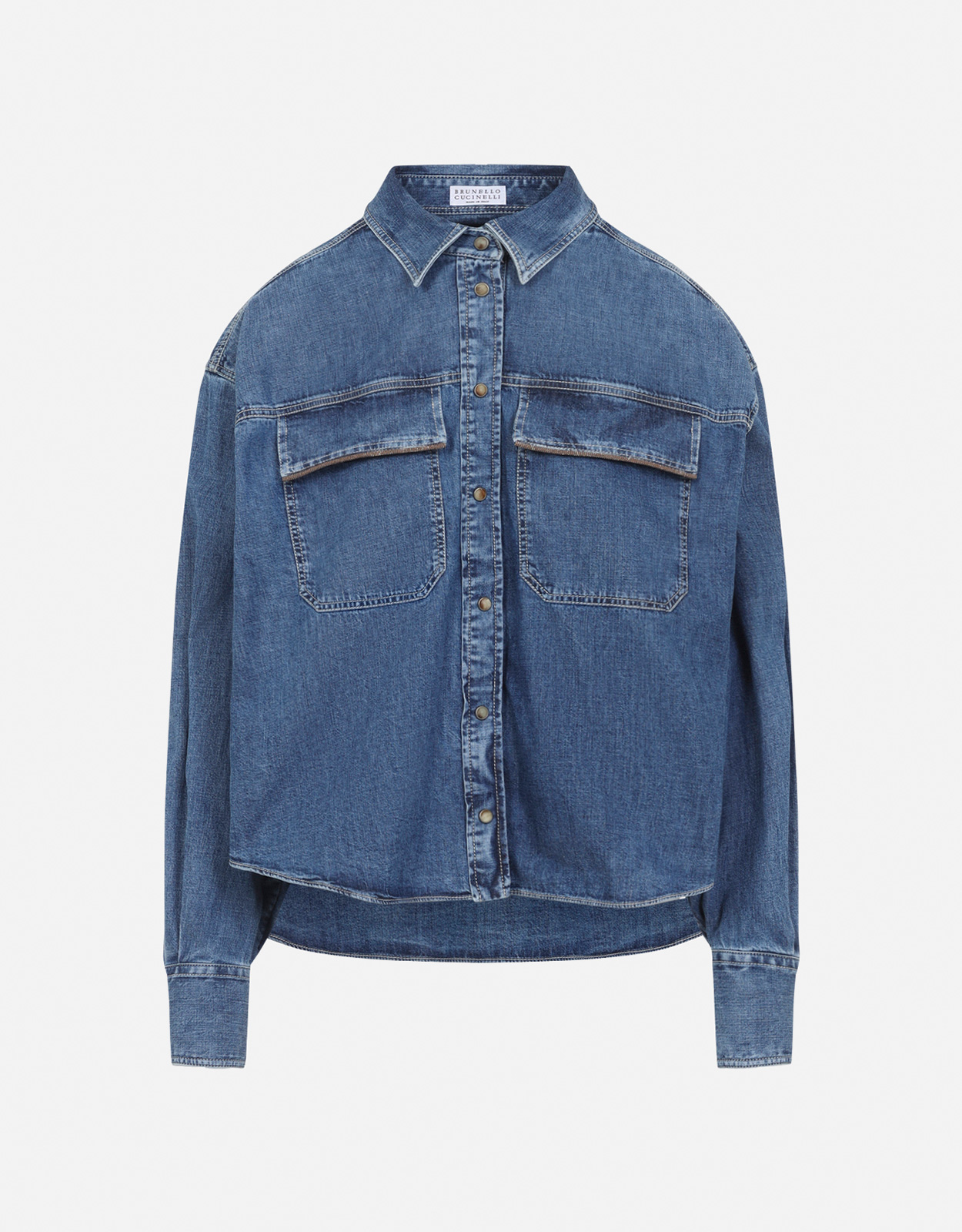 Brunello Cucinelli コットンシャツ (すべての新品) IFCHIC.COM