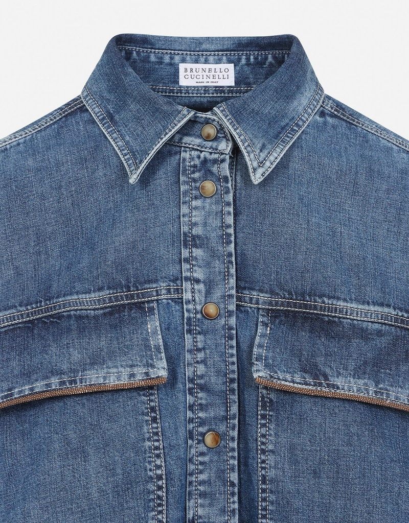 Brunello Cucinelli コットンシャツ (すべての新品) IFCHIC.COM