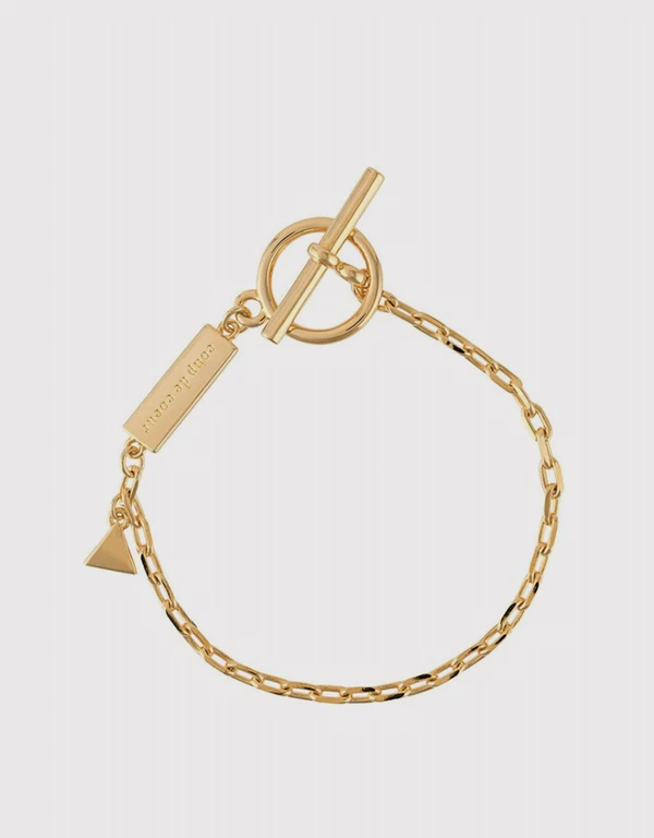Coup De Coeur London Gold T-Bar Bracelet