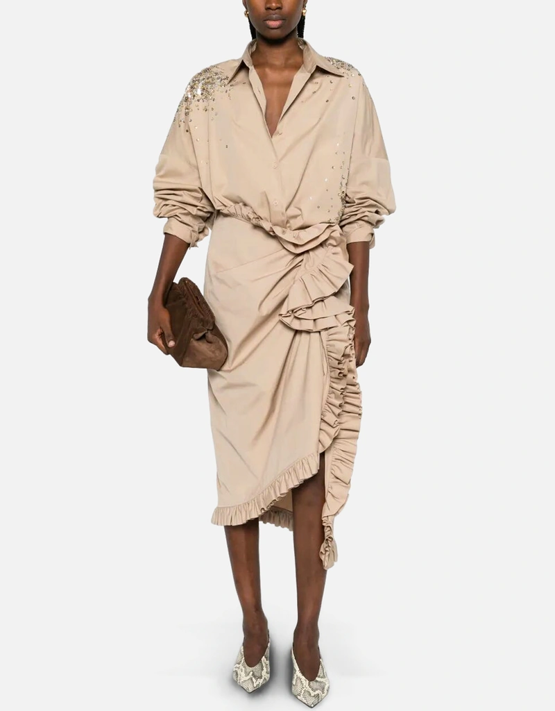 Dries Van Noten コットン刺繍シャツ (すべての新品) IFCHIC.COM