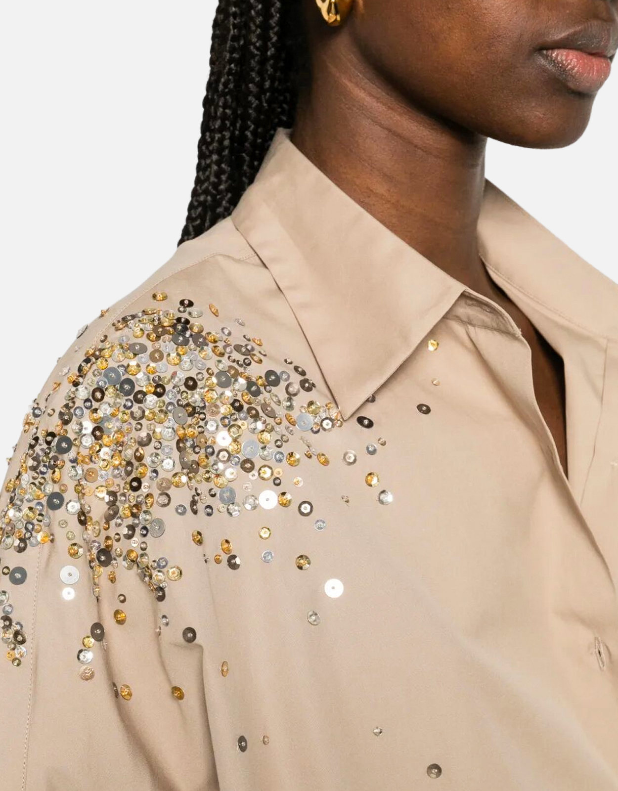 Dries Van Noten コットン刺繍シャツ (すべての新品) IFCHIC.COM