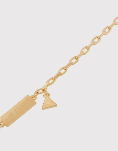 Gold T-Bar Bracelet