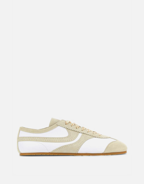 Dries Van Noten メンズ ツートンレザースニーカー () IFCHIC.COM