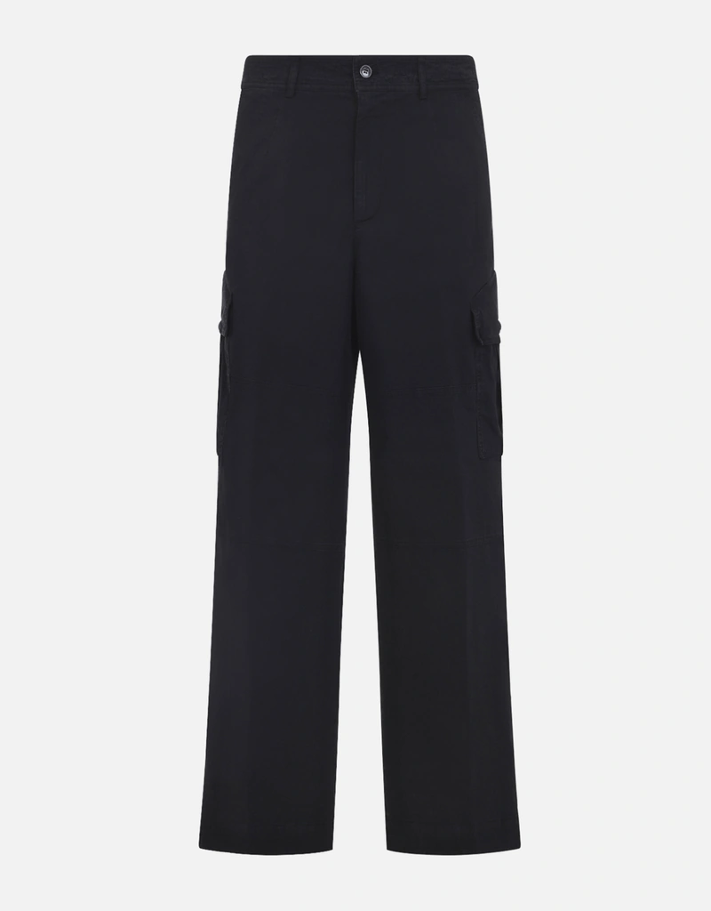 Dries Van Noten メンズPaxer Bisコットンストレッチカーゴパンツ