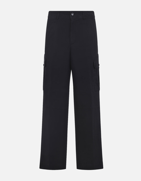 Dries Van Noten メンズPaxer Bisコットンストレッチカーゴパンツ