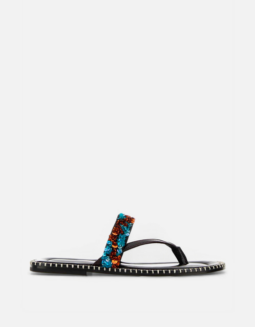 Dries Van Noten レザーサンダル () IFCHIC.COM