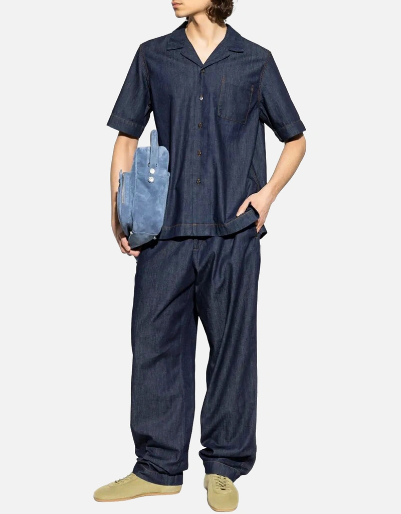 DRIES VAN NOTEN 16SS ブリーチ デニム シャツ 48 Dries Van Noten メンズCartoneデニムシャツ (すべての新品) IFCHIC.COM