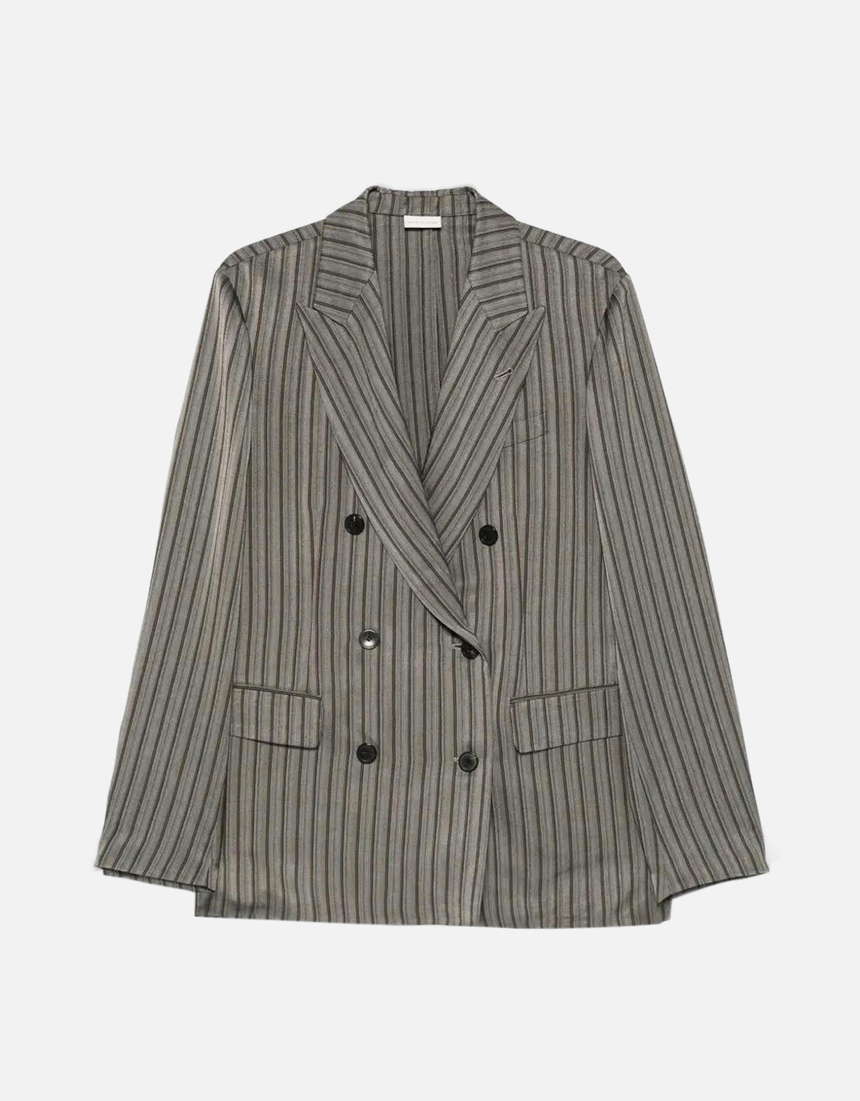 Dries Van Noten Dries Van Noten Men's Balto Double-Breasted Blazer - 48　Dries Van Noten メンズ バルト ダブルブレスト ブレザー - 48