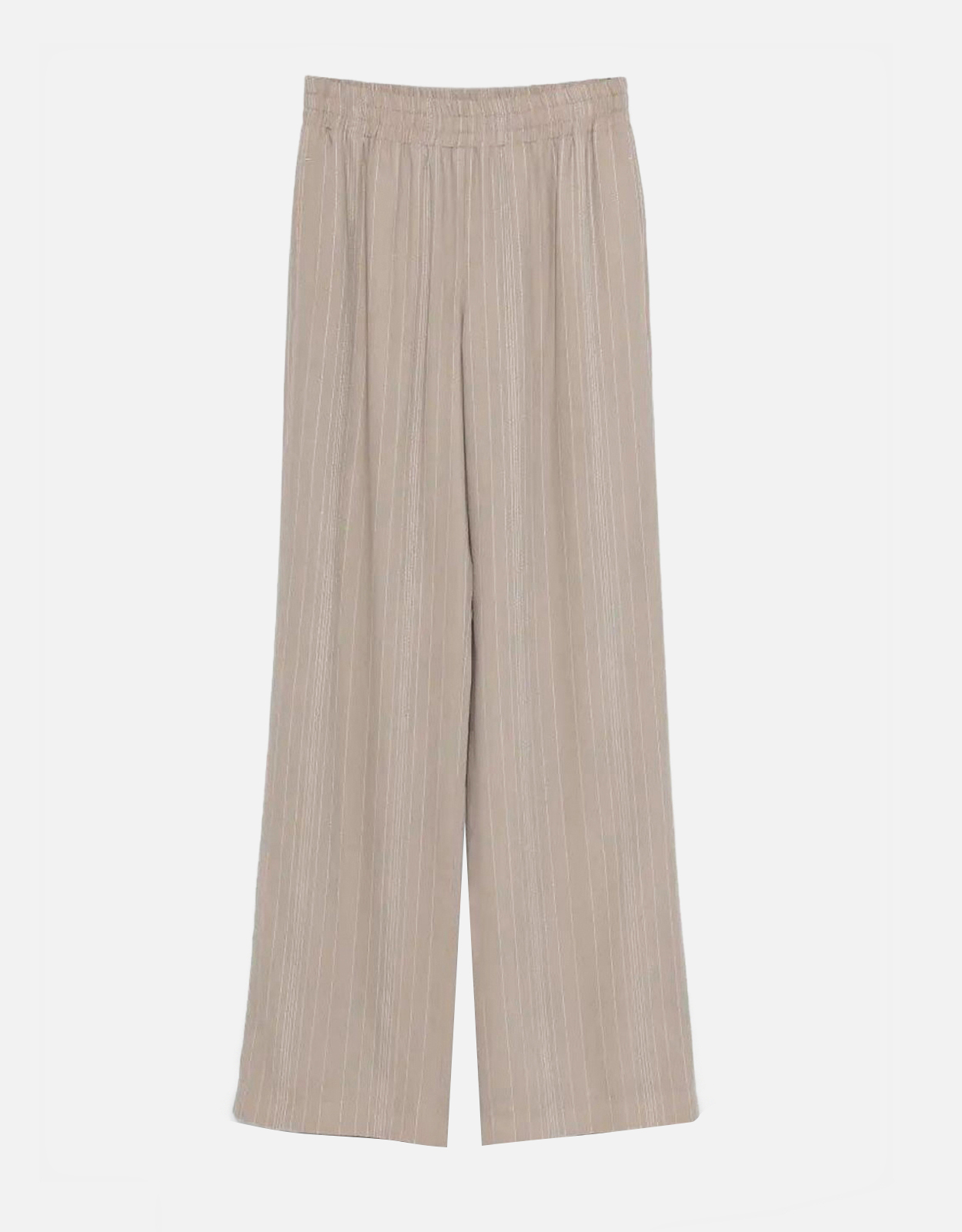 Golden Goose Pinstripe Motif Wool Blend Elasticated Waist Pants - IT 40