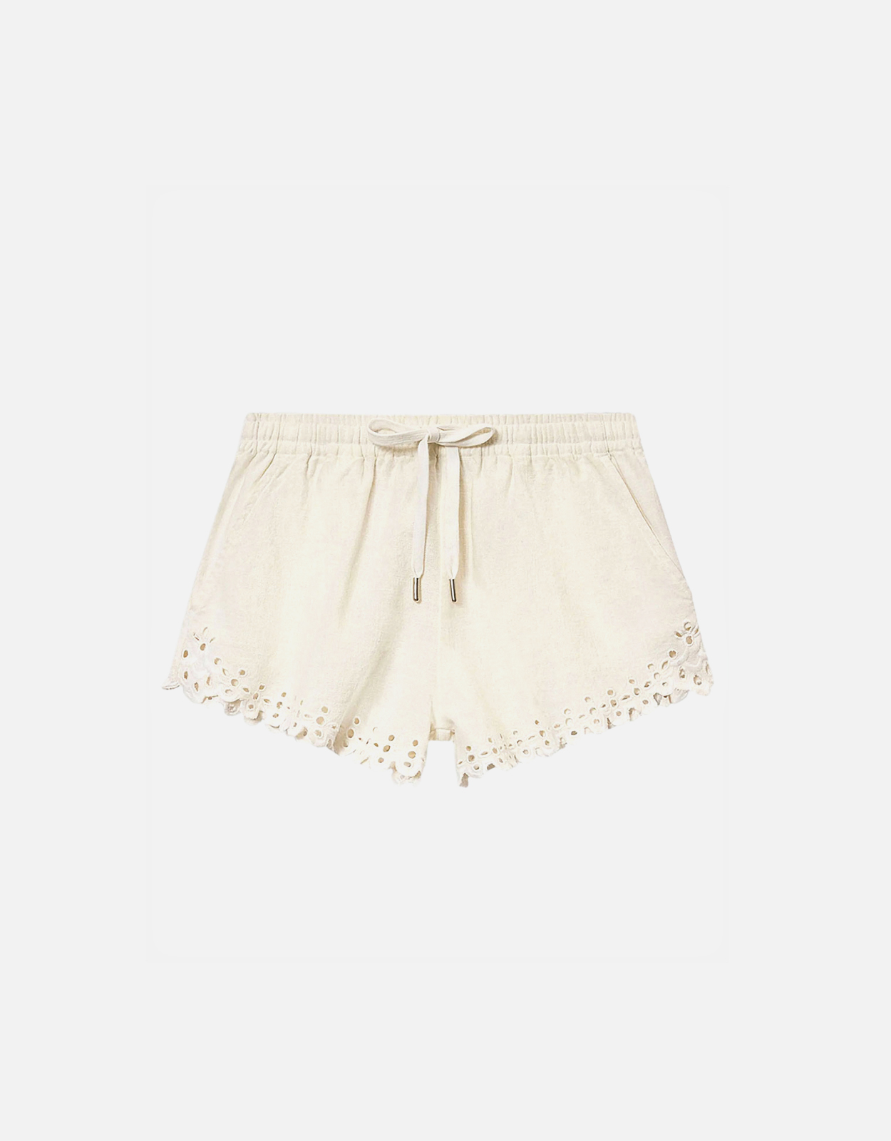 Isabel Marant ?toile BALYME Openwork Embroidery Cotton Shorts - FR 36　Isabel Marant ?toile BALYME 透かし刺繍コットンショーツ - FR 36 Isabel