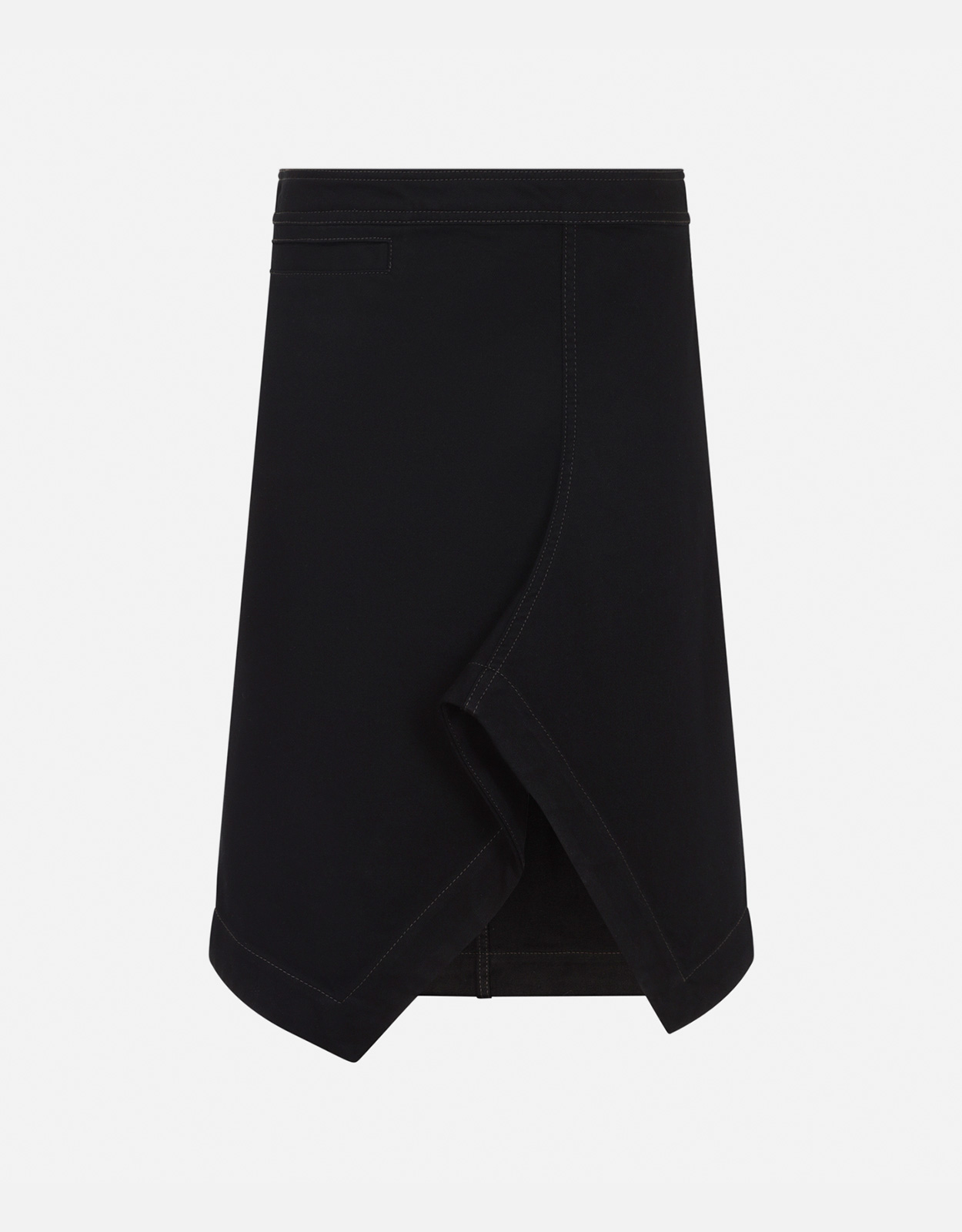 Lemaire LEMAIRE Asymmetric Midi Cotton Skirt - FR 34　LEMAIRE アシンメトリー ミディ コットン スカート - FR 34