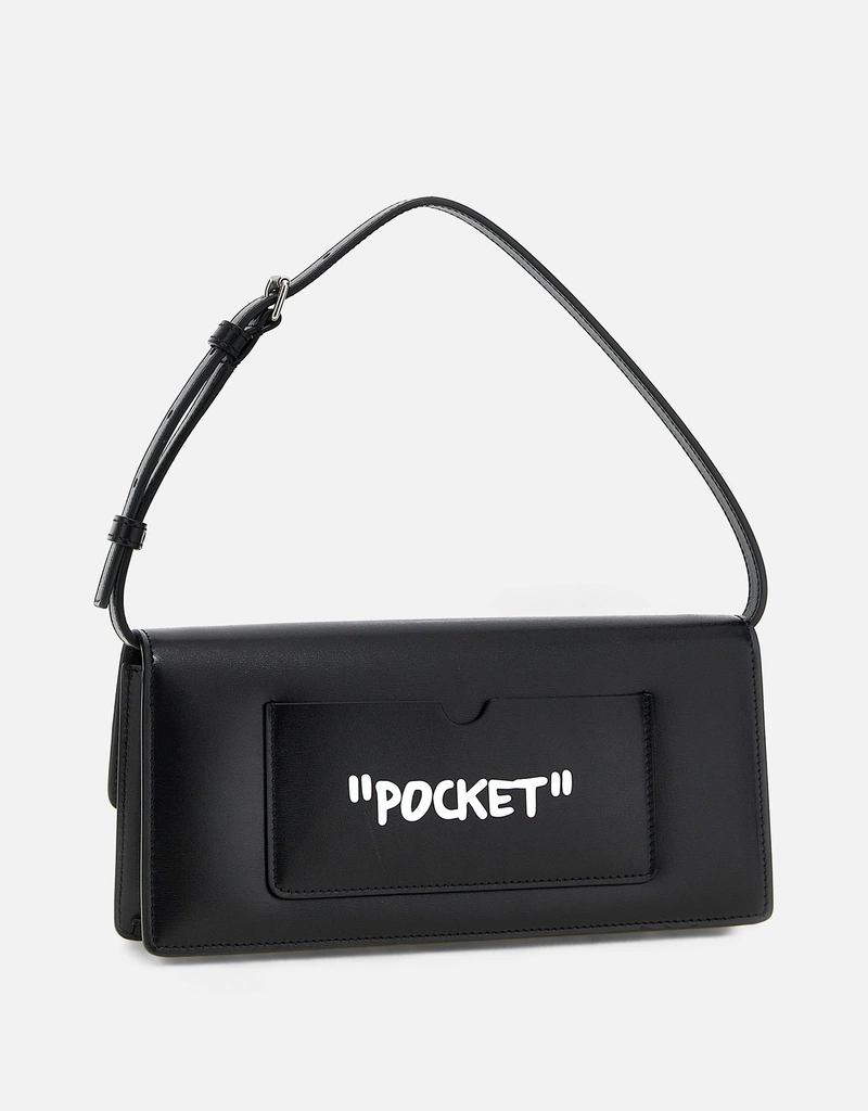 Off-White Jitney1.0スモールカーフレザーショルダーバッグ () IFCHIC.COM