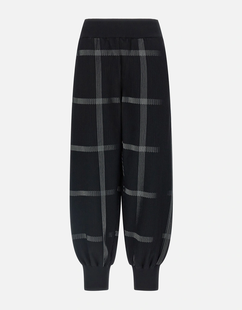 C*i様 CROSSING KNIT　プリーツプリーズ Pleats Please Issey Miyake Crossing Knit リブニット ワイドパンツ