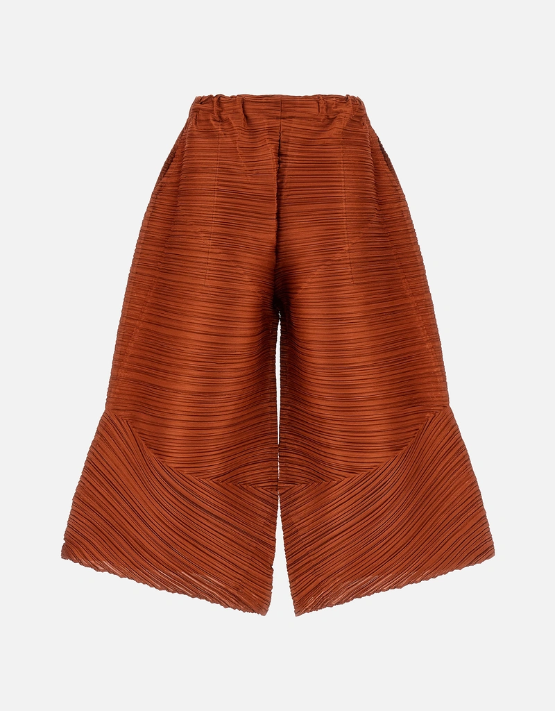 Pleats Please Issey Miyake 'Thicker Bounce' プリーツワイドパンツ