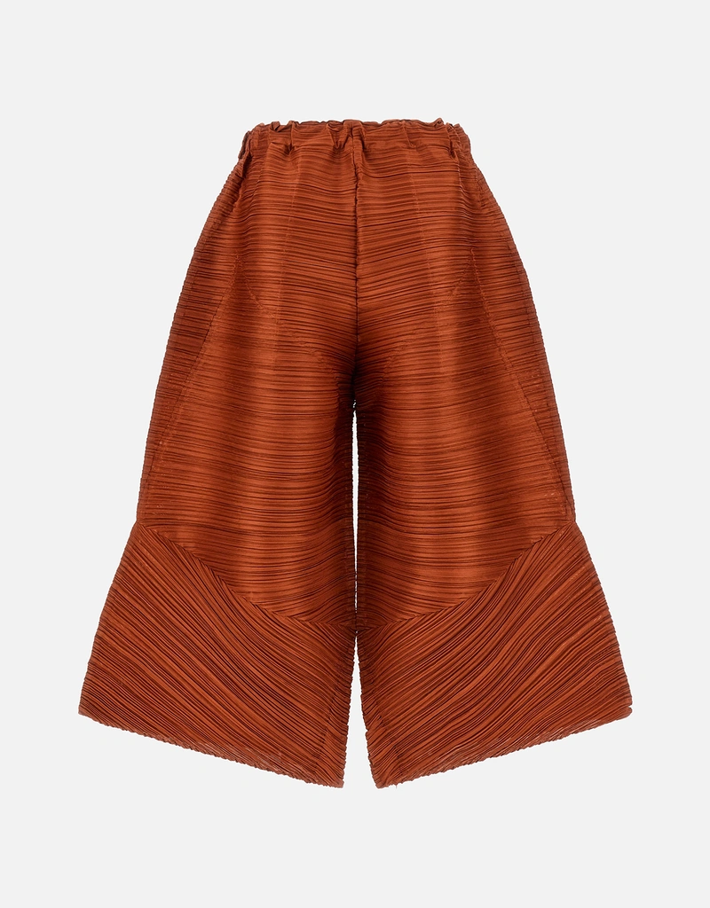 Pleats Please Issey Miyake 'Thicker Bounce' プリーツワイドパンツ
