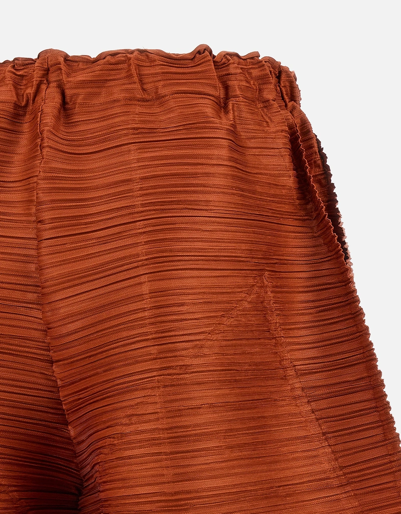 Pleats Please Issey Miyake 'Thicker Bounce' プリーツワイドパンツ
