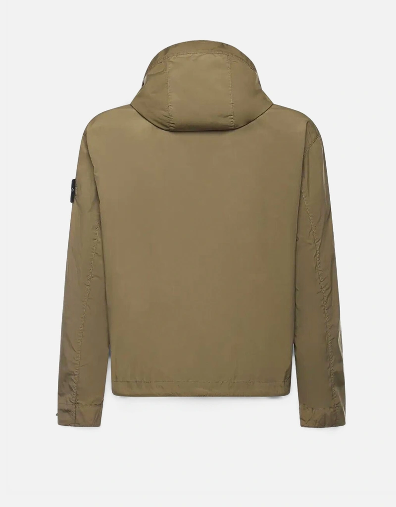 Stone Island メンズ軽量キャンバスフードジャケット (すべての新品