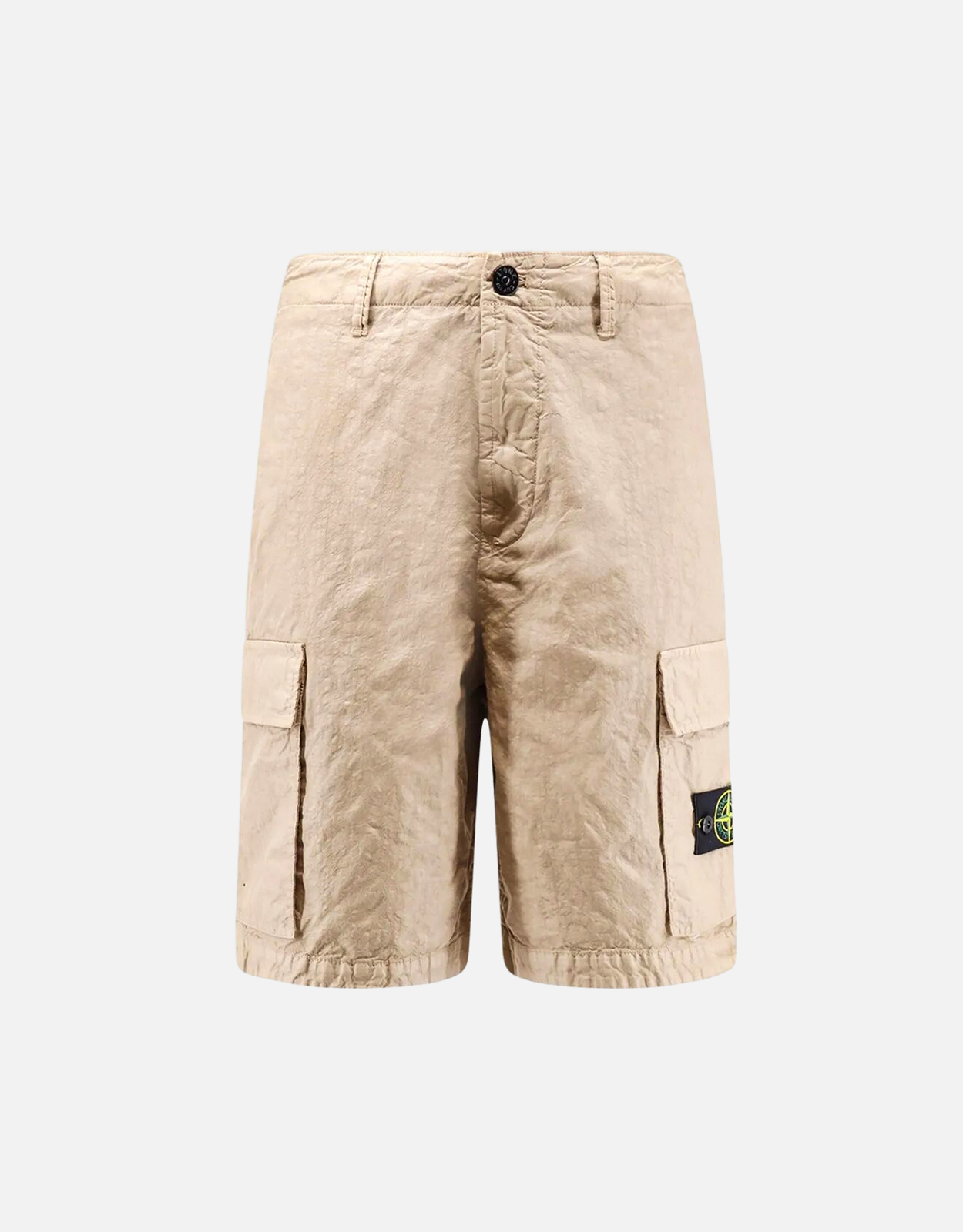 Stone Island メンズナイロンパナマルーズフィットカーゴバミューダ