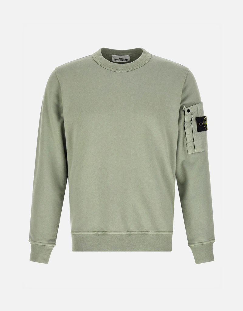 Stone Island Men's 6100019 Cotton Fleece Sweatshirt (All New In