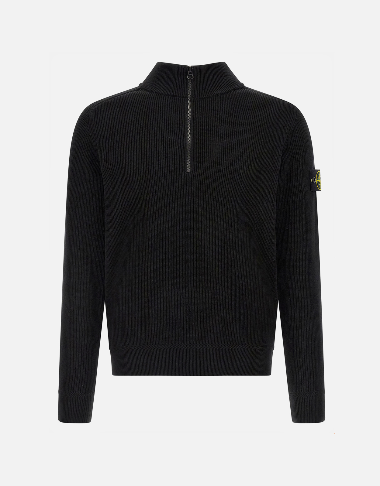 Stone Island Men's 5100124 Ribbed Soft Organic Cotton Sweater - XXS　Stone Island メンズ 5100124 リブ ソフト オーガニック コットン セーター - XXS Stone
