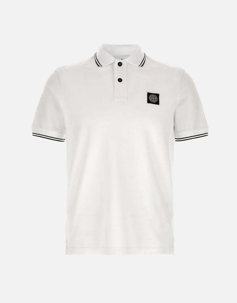 Stone Island メンズ 2200010 オーガニックコットンピケ ポロシャツ
