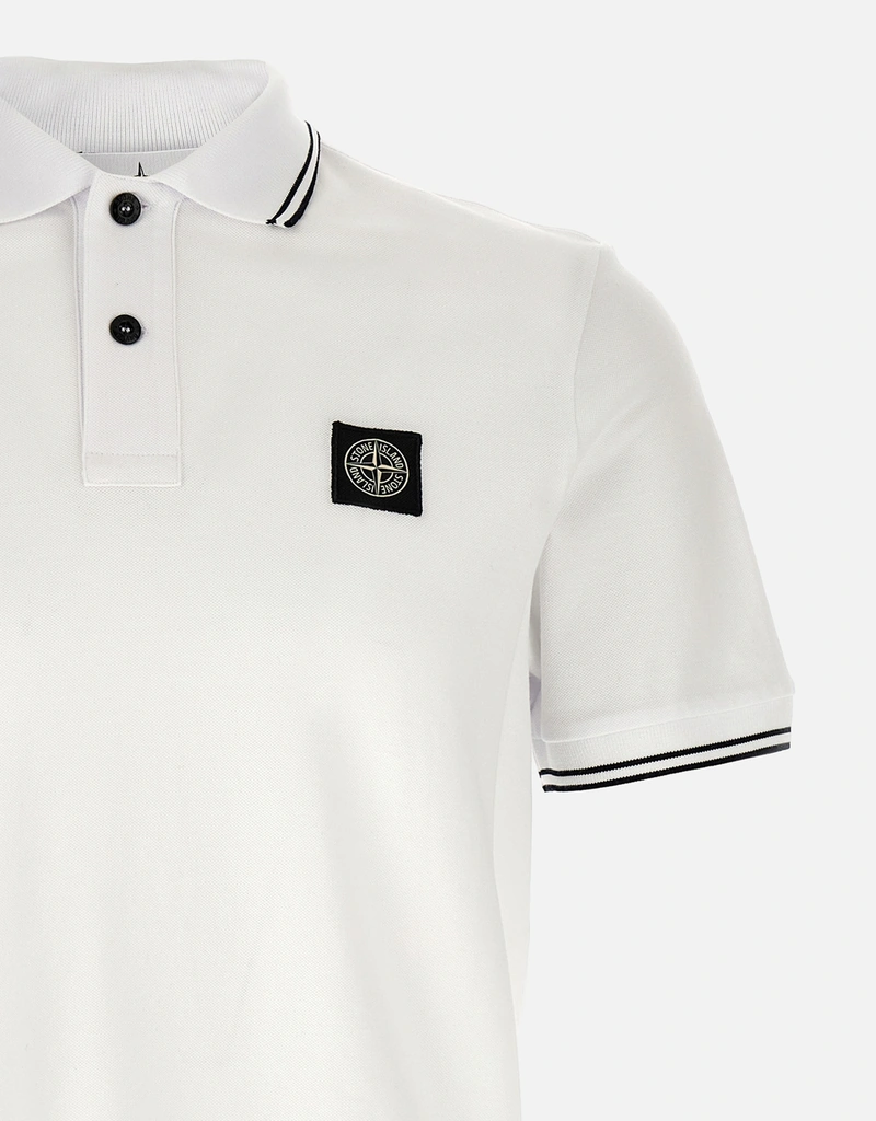 Stone Island メンズ 2200010 オーガニックコットンピケ ポロシャツ