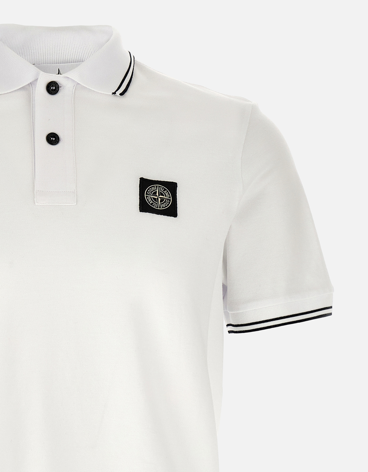 Stone Island メンズ 2200010 オーガニックコットンピケ ポロシャツ