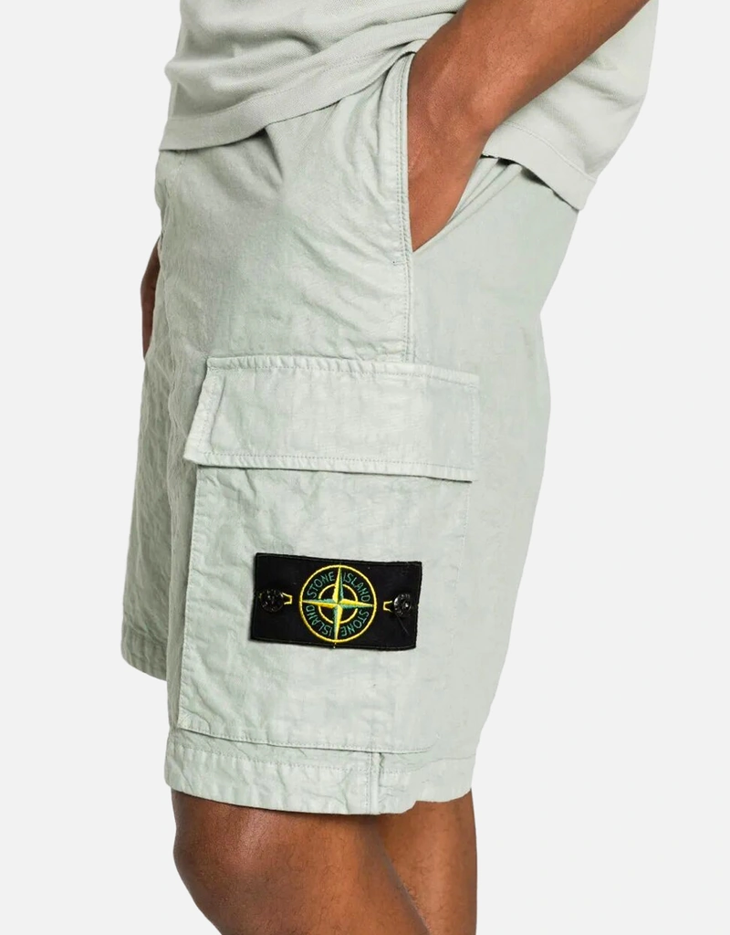 Stone Island メンズ オーガニックルック ナイロンパナマ ルーズ