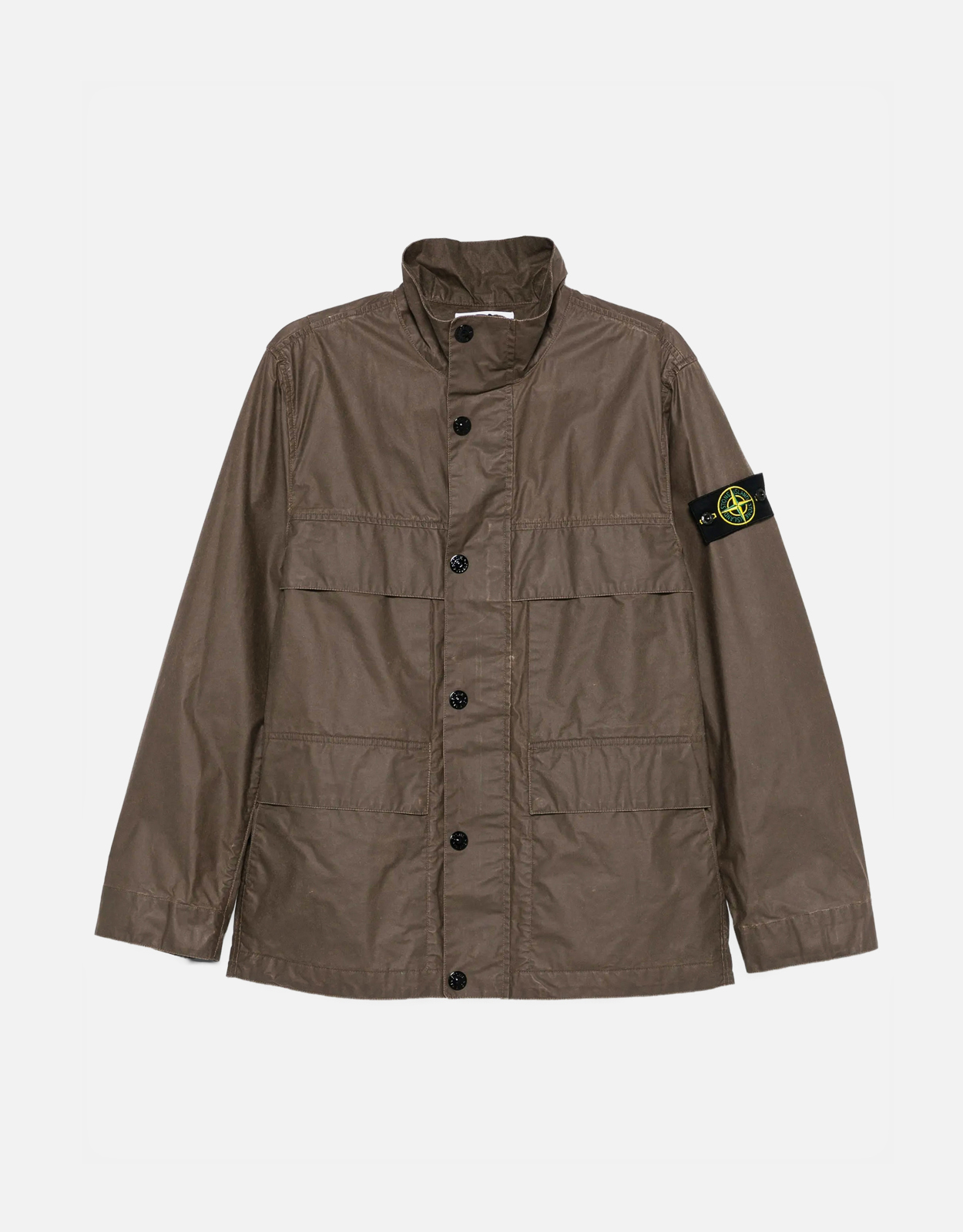 Stone Island Men's Waxed Pigment Cotton Tela Field Jackets - M　Stone Island メンズ ワックスピグメント コットン テラ フィールド ジャケット - M Stone