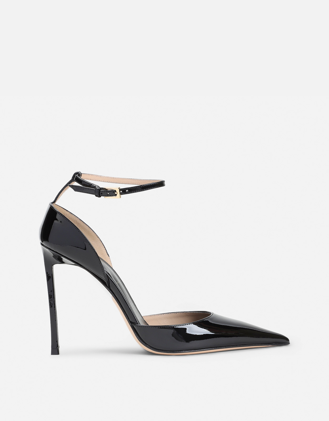 TOM FORD Tom Ford Patent Leather Vertigo Ankle Strap Pumps - IT 36　Tom Ford パテントレザー Vertigo アンクルストラップ パンプス - IT 36