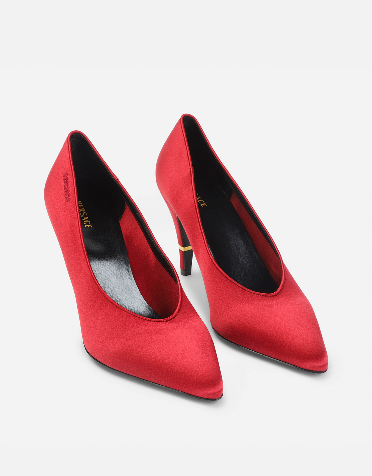 Versace ビスコースシルクヒールパンプス (すべての新品) IFCHIC.COM