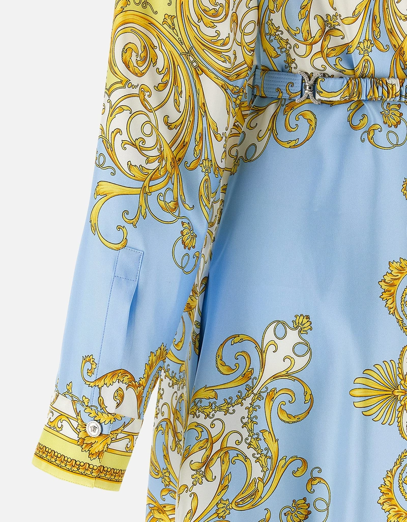 versace blue dress Cinq A Sept Women's Sketchbook Floral Branwen Dress - Blue - Size 8