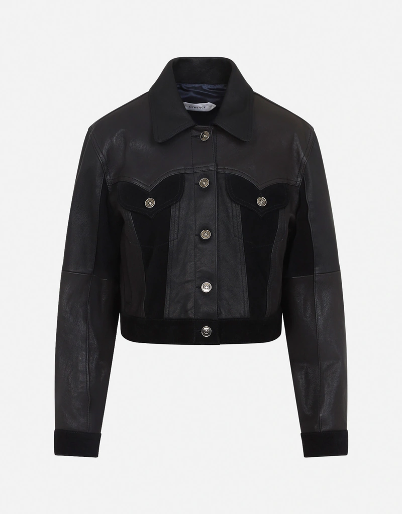 Versace レザージャケット (すべての新品) IFCHIC.COM