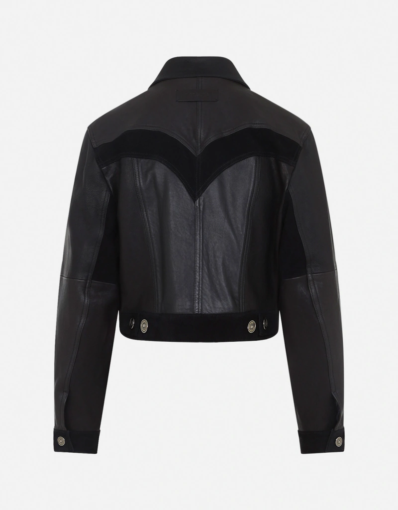 Versace レザージャケット (すべての新品) IFCHIC.COM