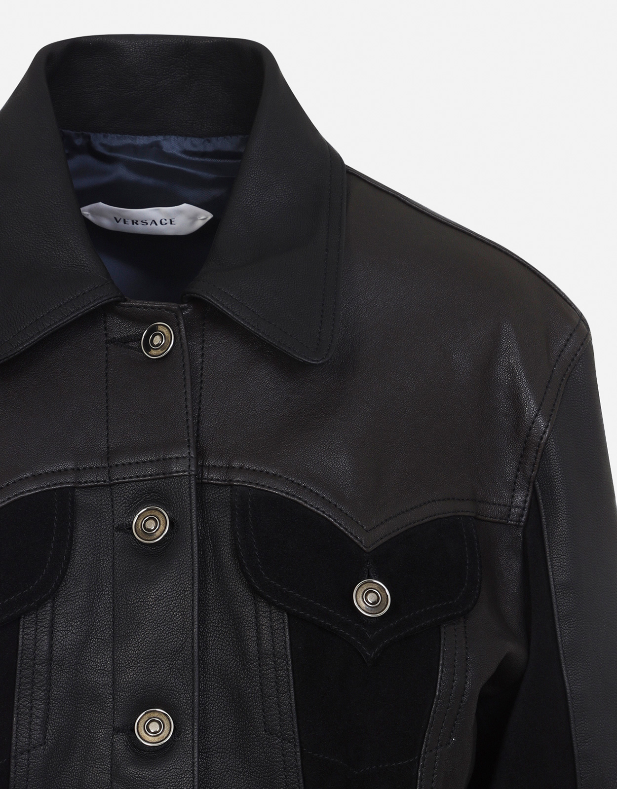 Versace レザージャケット (すべての新品) IFCHIC.COM
